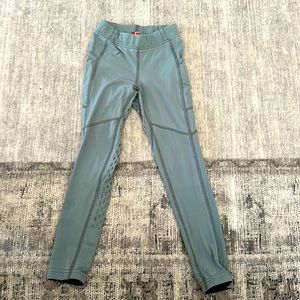 KERRITS - KIDS Power Stretch Knee Patch Pocket Tight - Sterling - Size YS